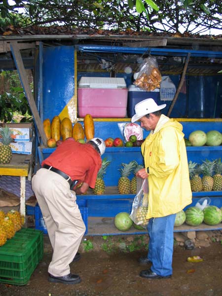 fruit stand